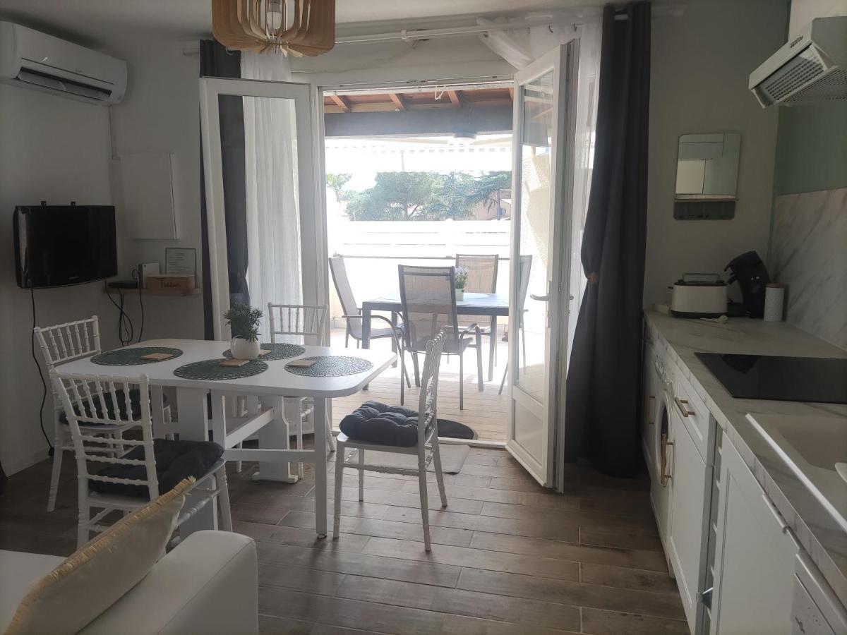 Appartement Jade Dans Residence Proche Tennis/ Centre Naturiste Agde Dış mekan fotoğraf